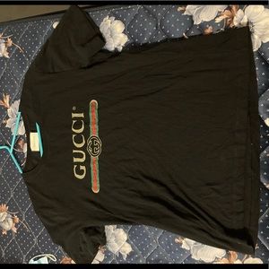 Oversized Washed Gucci T-Shirt. Worn 3-5 Times.